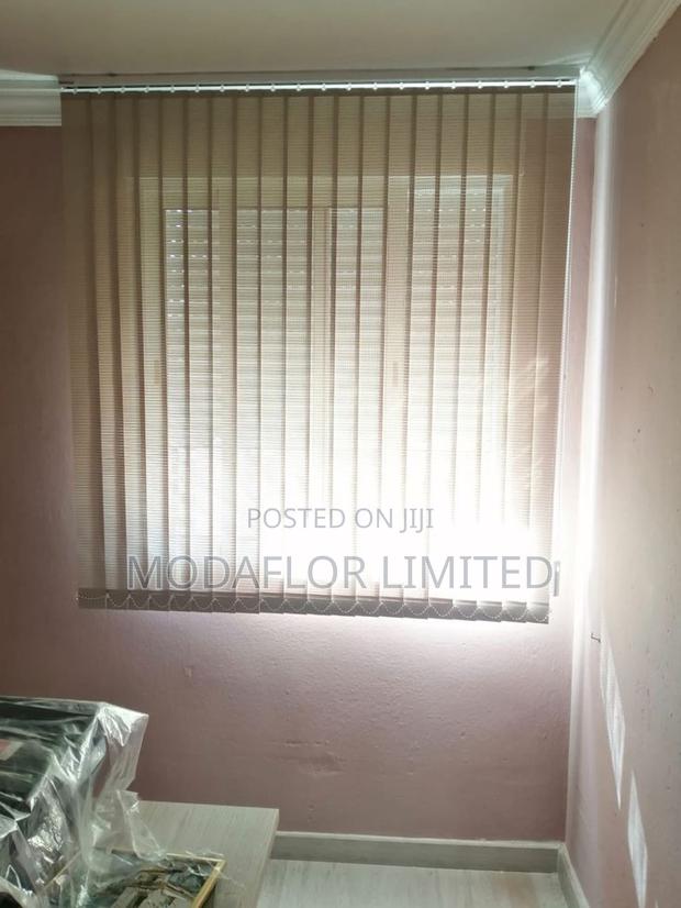 Vertical Blinds for Light Control, Privacy and Interior Decoration Use