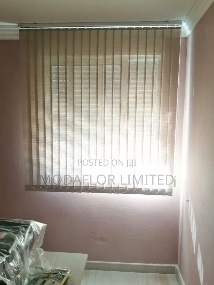 Vertical Blinds for Light Control, Privacy and Interior Decoration Use