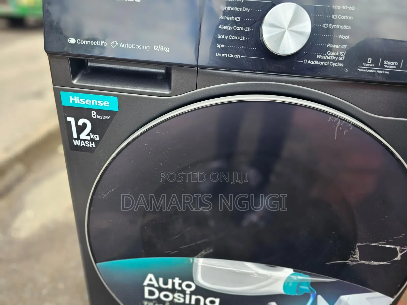Hisense 12/8kgs Washing Machine
