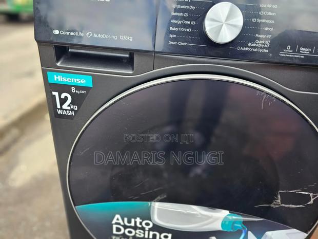 Hisense 12/8kgs Washing Machine - thumbnail 8
