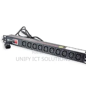 MTN 8-Way C13 Plug Pdu Black