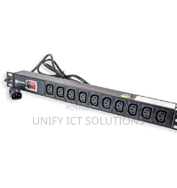 MTN 8-Way C13 Plug Pdu Black