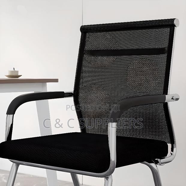Guest Chairs; Mesh Office Ergonomic Office Seat - thumbnail 5