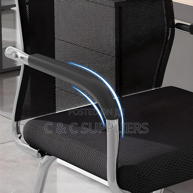Guest Chairs; Mesh Office Ergonomic Office Seat - thumbnail 7