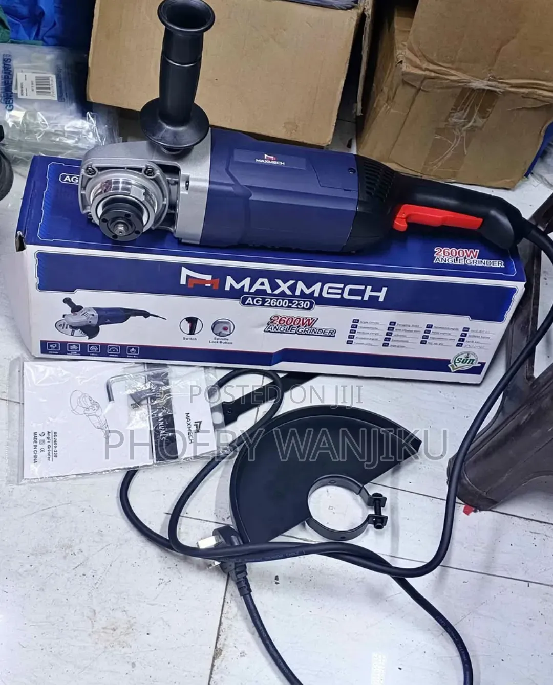 Maxmech Angle Grinder 9inches/2600watts Maxmech Angle Grinder