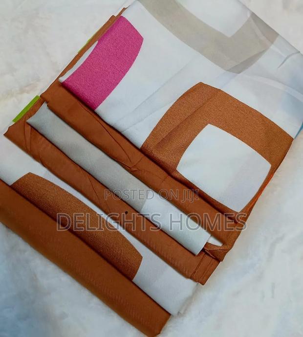 7*8 Soft Cotton Fitted Bedsheets-Br - thumbnail 3