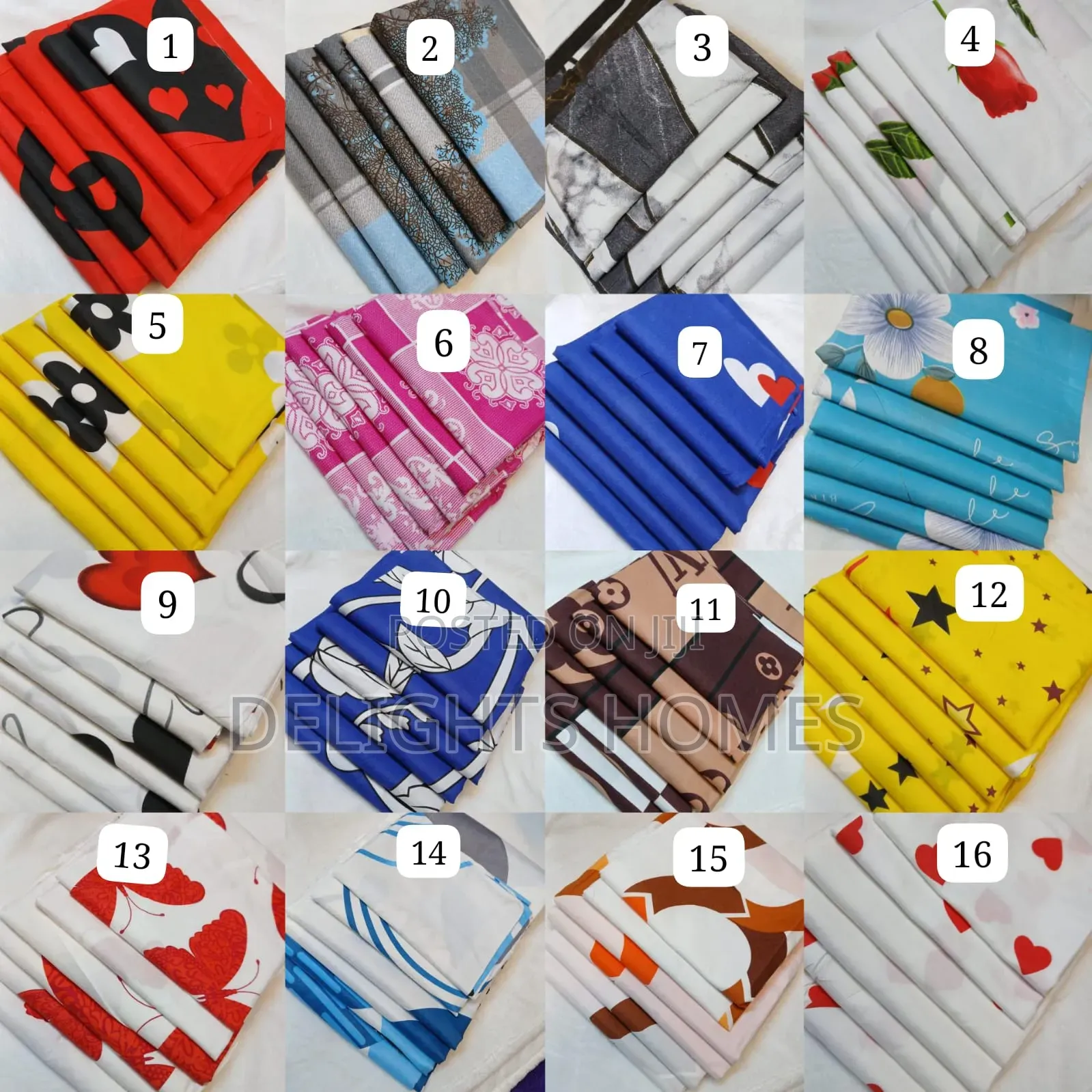 6*6 Cotton Bedsheets-Br