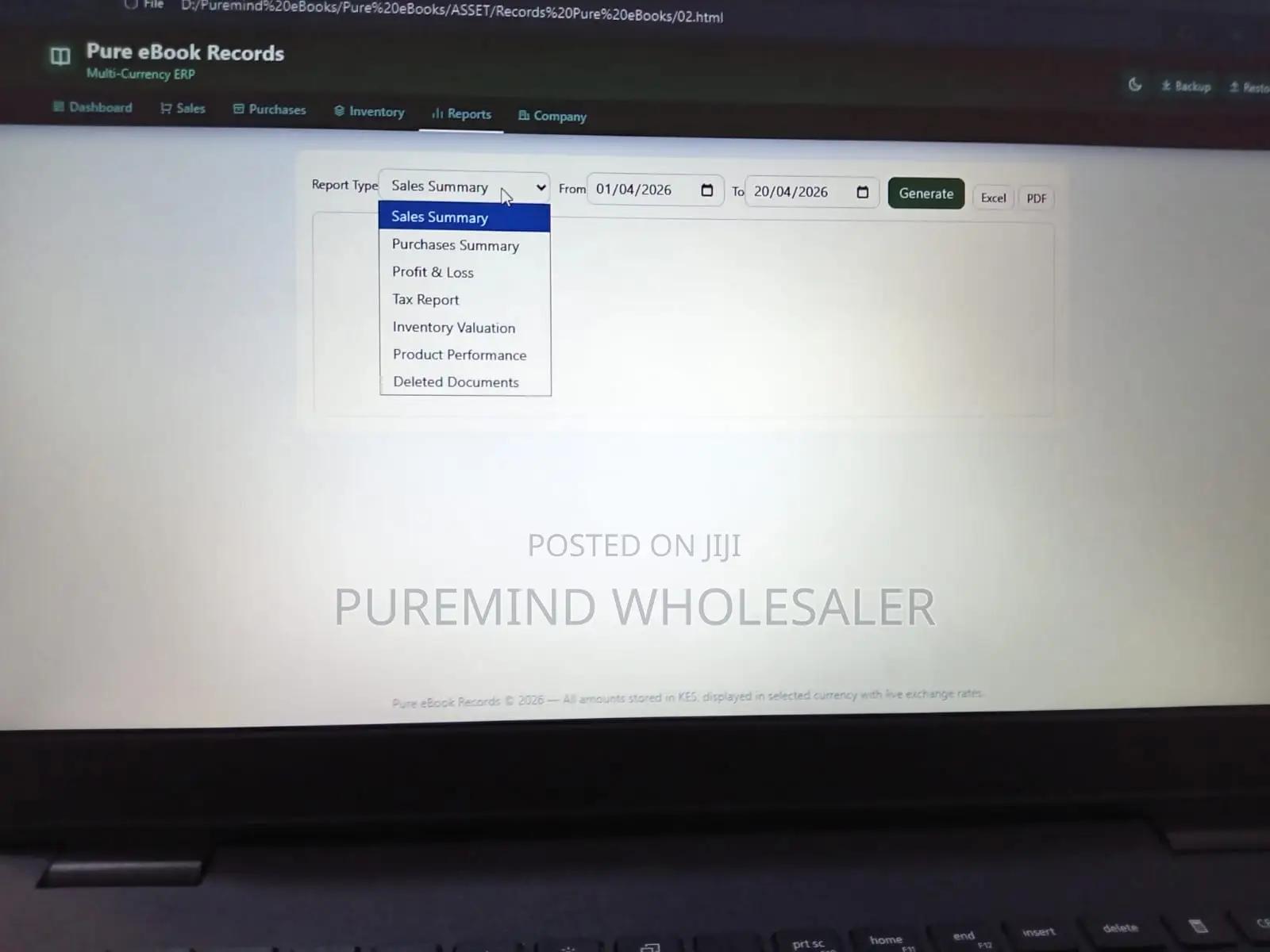 Records Pure Ebook