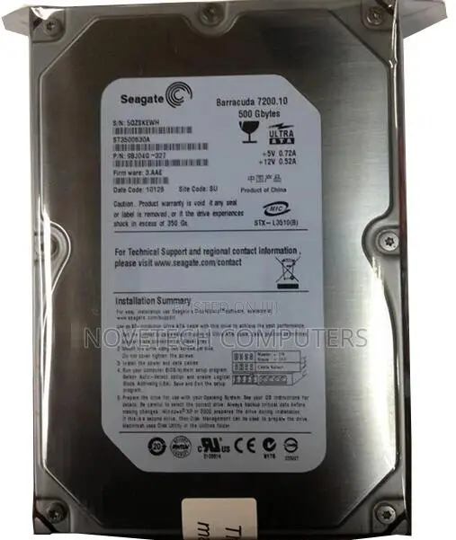 Seagate 500gb Sta 7200rpm Pata Ide 3.5 Desktop HDD Drive