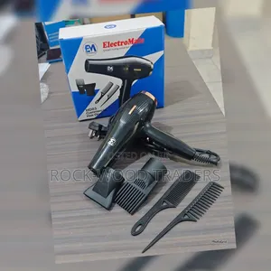 Electromate Hairdryer Brodry With Accessories