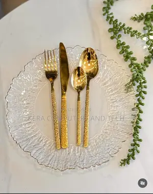 Available Premium Quality Stainless Steel Flatware.