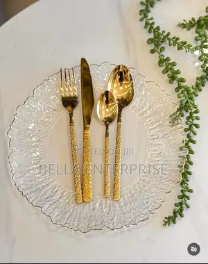 Available Premium Quality Stainless Steel Flatware.