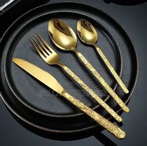 Available Premium Quality Stainless Steel Flatware.
