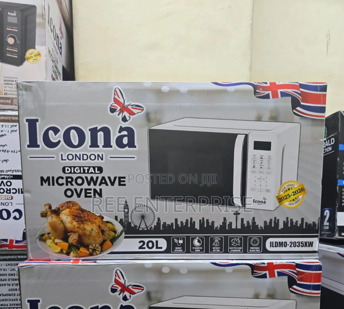 20l Icona* Digital Microwave