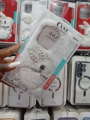 Fluffy White Bunny Phone Case