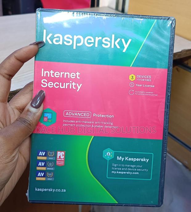 Kaspersky Anti Virus 3 User +1 for Free1 Year , Advanced Security