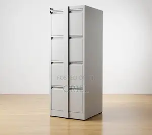 Office Cabinet : Office 4-Drawer Filing Cabinet With Locking Bar