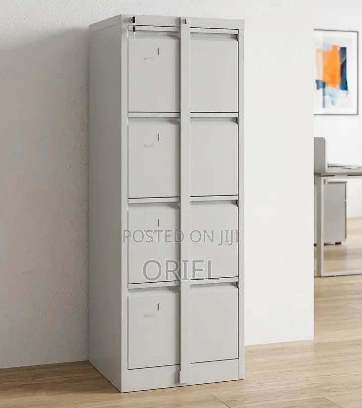 Office Cabinet : Office 4-Drawer Filing Cabinet With Locking Bar