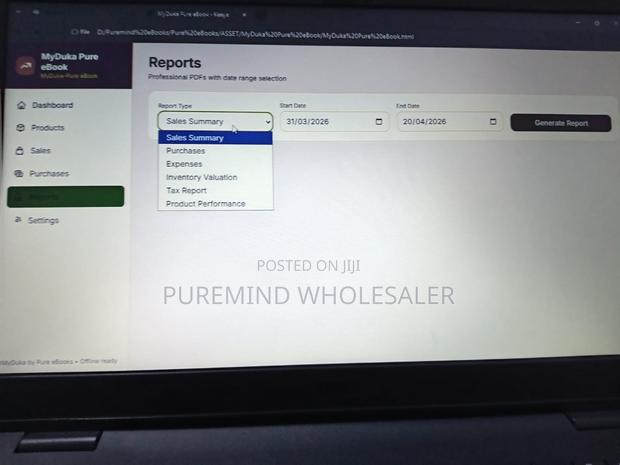 Myduka Pure Ebook Pos