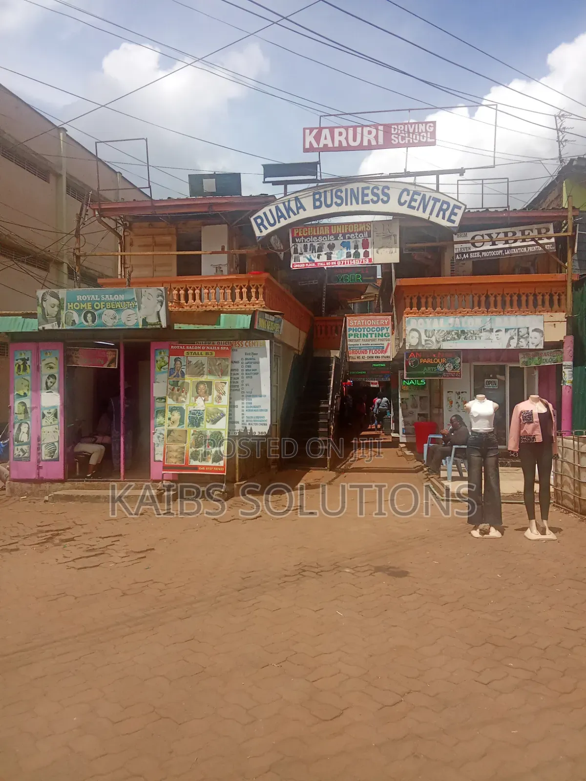 Business Shops for Sale in Ruaka Sitting on a 50*100 Plot,