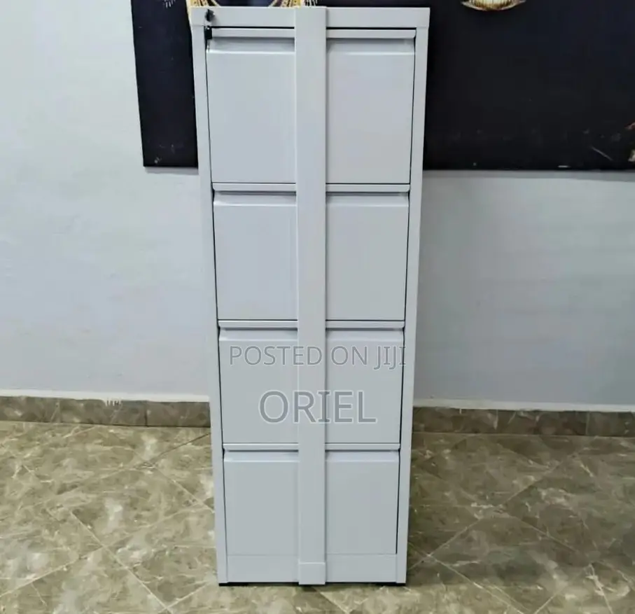 Office Cabinet : Office 4-Drawer Filing Cabinet With Locking Bar