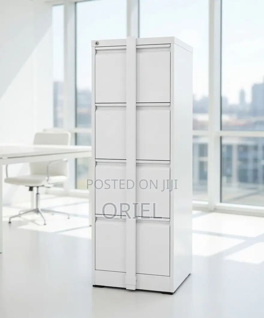 Office Cabinet : Office 4-Drawer Filing Cabinet With Locking Bar