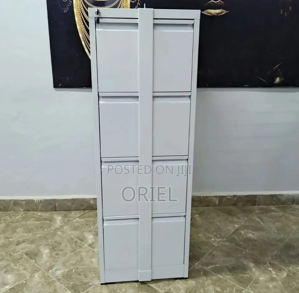Office Cabinet : Office 4-Drawer Filing Cabinet With Locking Bar