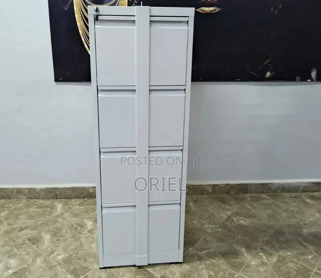 Office Cabinet : Office 4-Drawer Filing Cabinet With Locking Bar