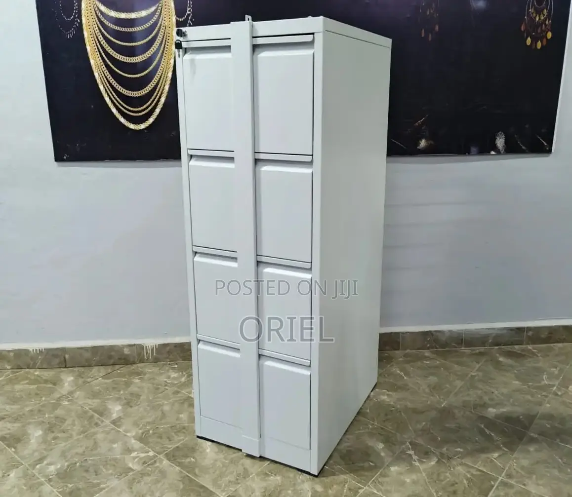 Office Cabinet : Office 4-Drawer Filing Cabinet With Locking Bar