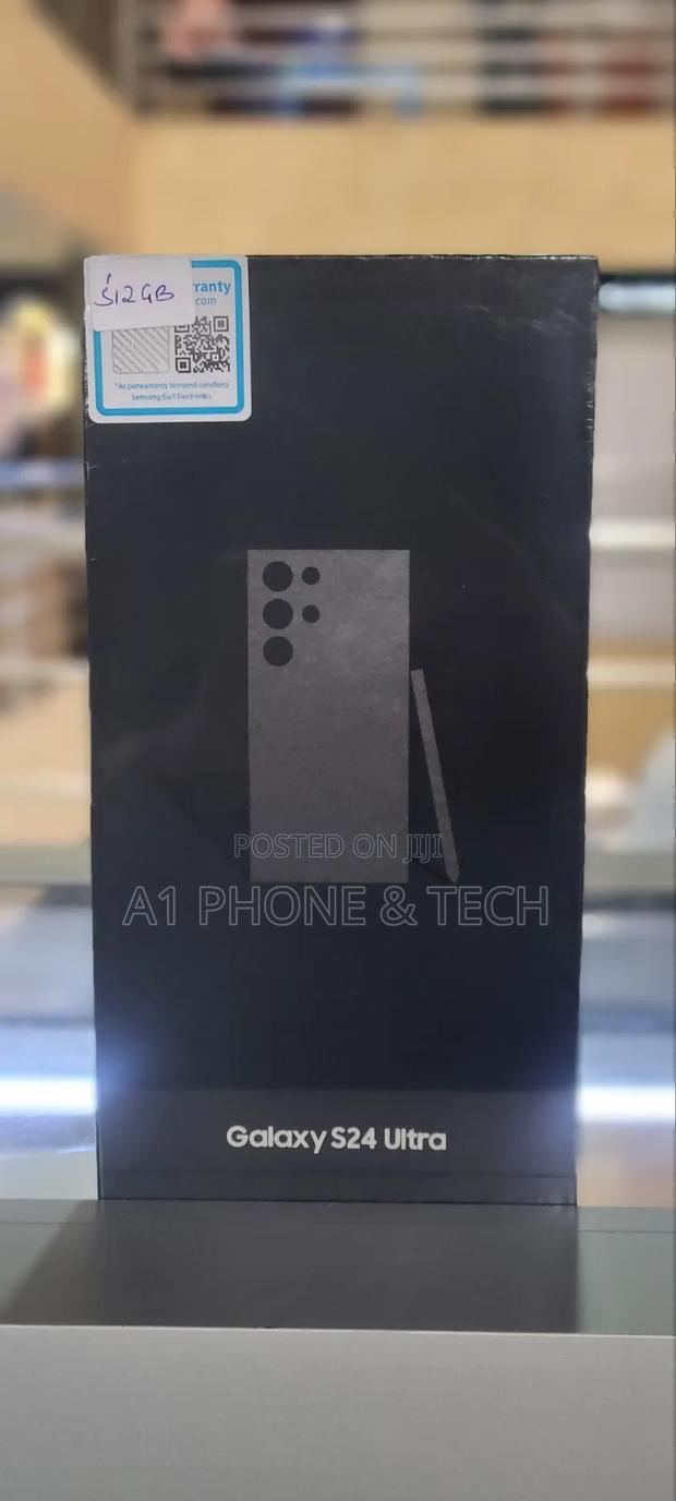 New Samsung Galaxy S24 Ultra 512 GB Black - thumbnail 2