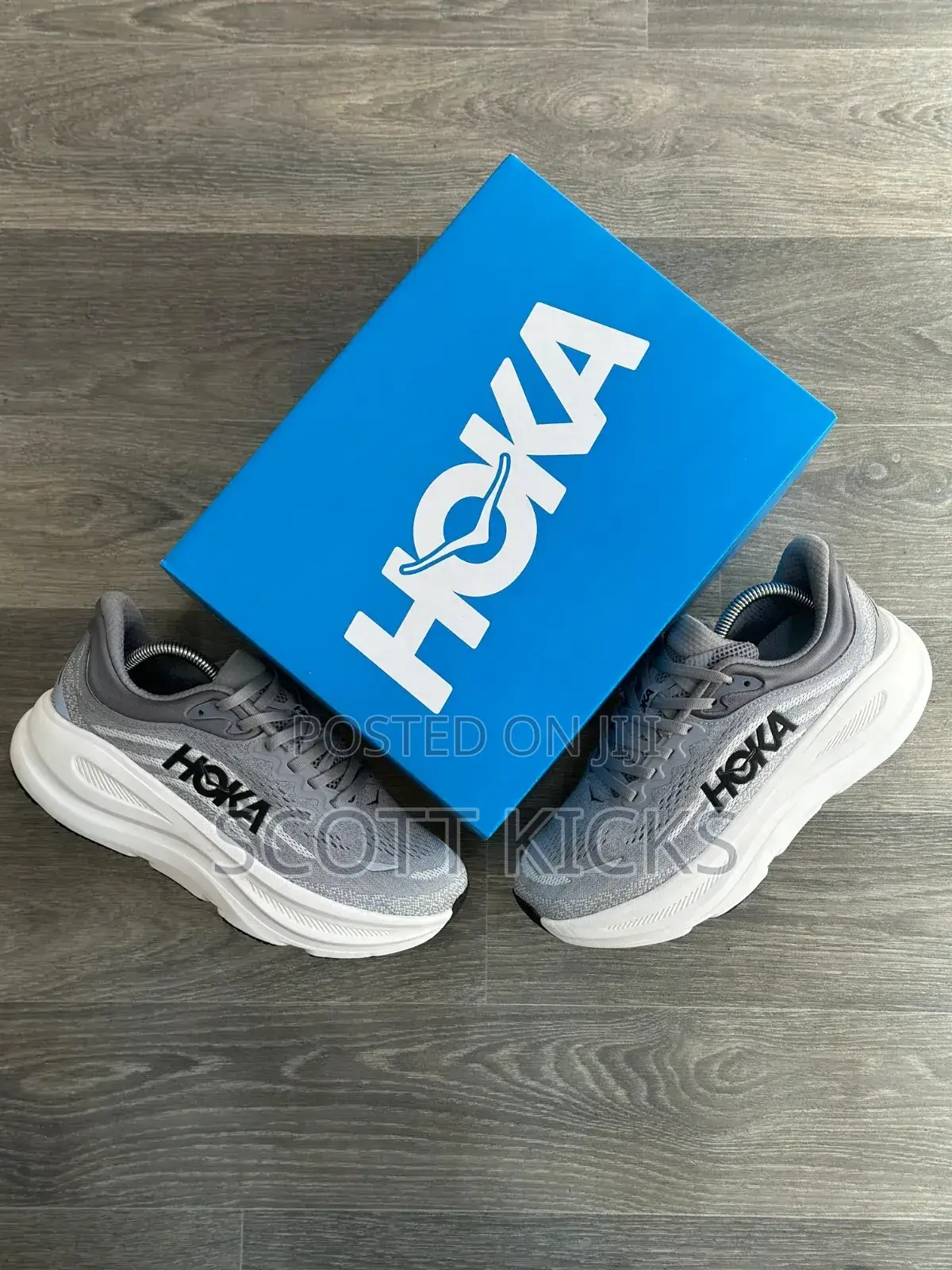 Hoka Bondi Gray