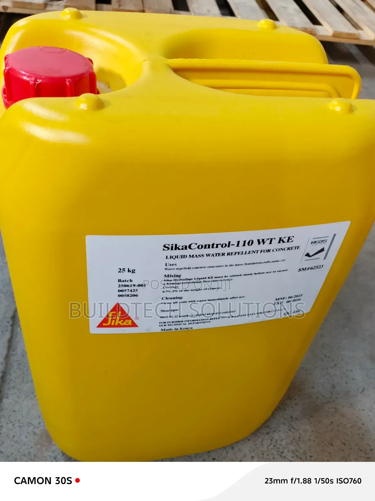 Sikacontrol 110 – Internal Waterproofing Solution