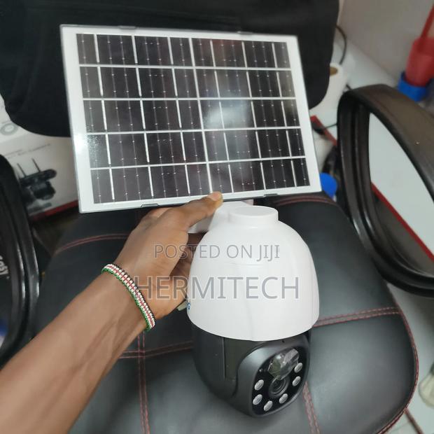 4g Solar Single Lens Surveillance Camera for Outdoor Use