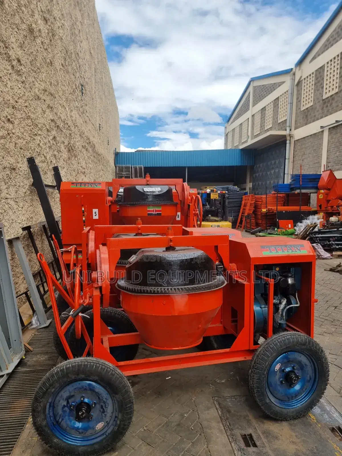 Heavy Duty Titan Concrete Mixers Portable