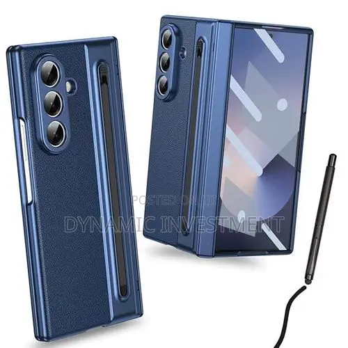 Samsung Z Fold 7- Built-in S Pen Holder Slim Shockproof Cover/Case