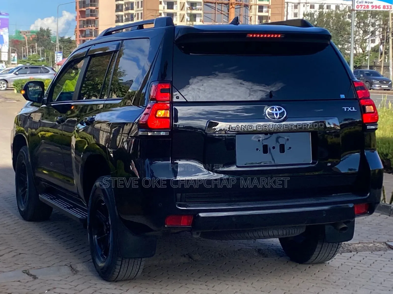 Toyota Land Cruiser Prado 2.8 2022 Black