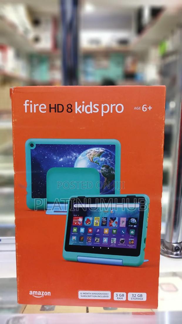 New Amazon Fire HD 8 Kids Pro 32 GB Green - thumbnail 2