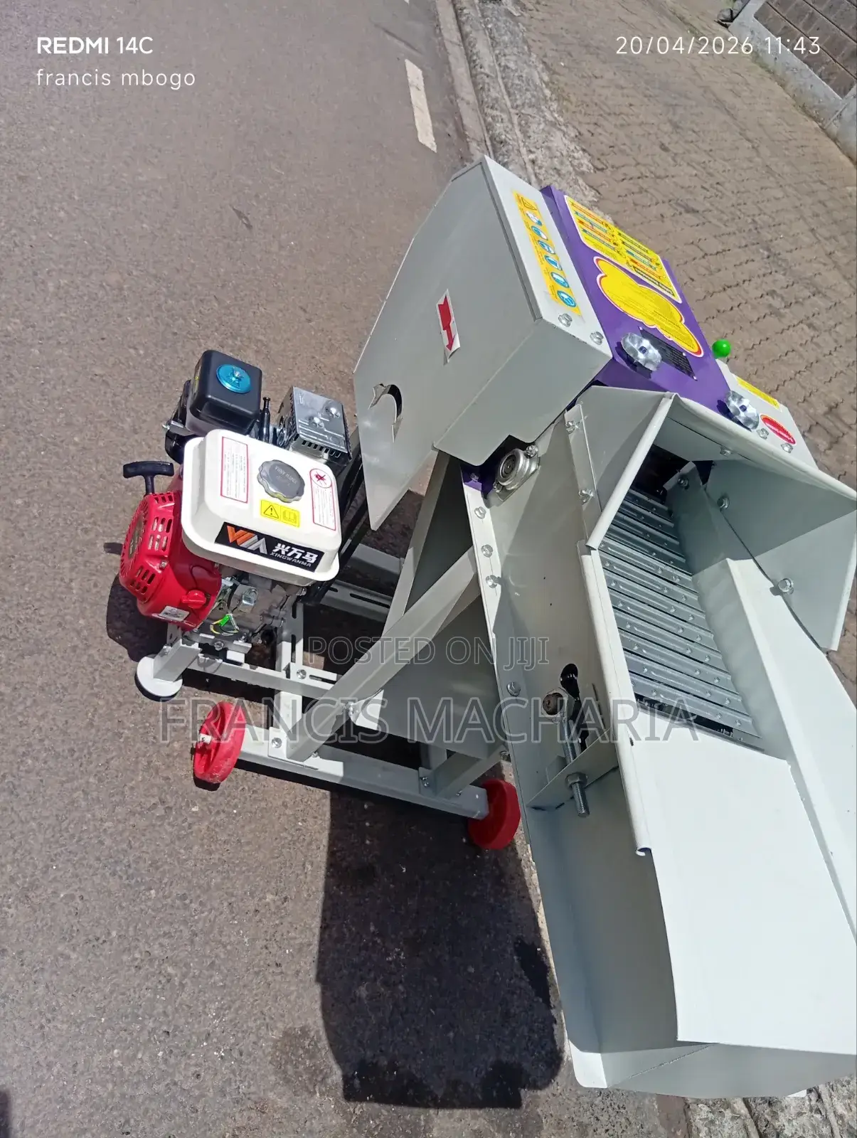High Speed Durable Chaff Cutter