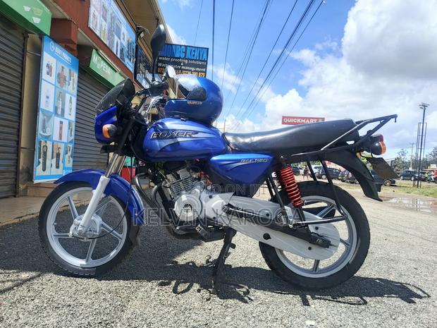 Bajaj Boxer 150 UG 2018 Blue - main view
