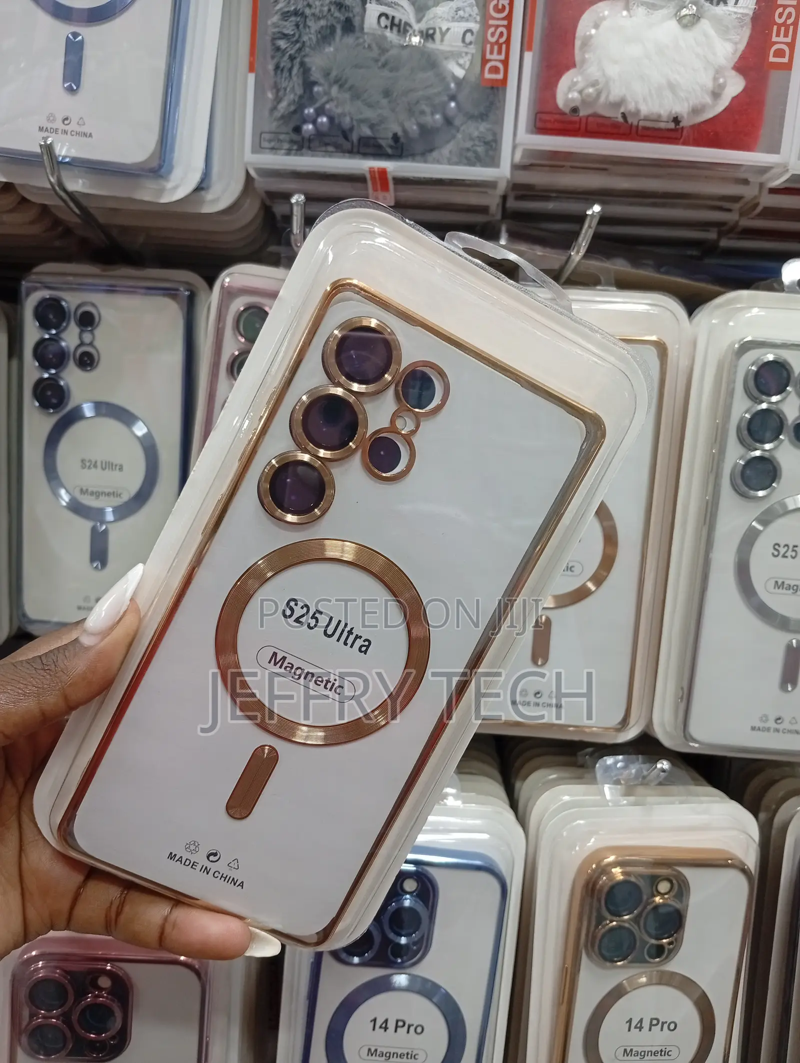 Transparent Phone Case Designed for the Samsung Galaxy S25 Ultra,