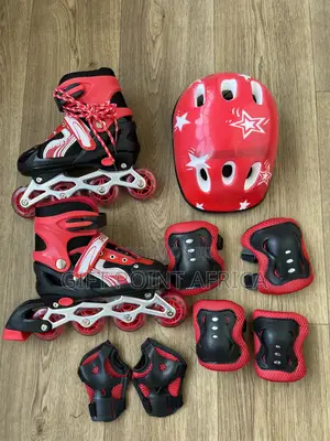 A Complete Set Roller Skates for Kids