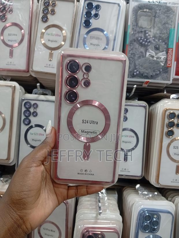Generic Electroplated Magnetic Clear Case