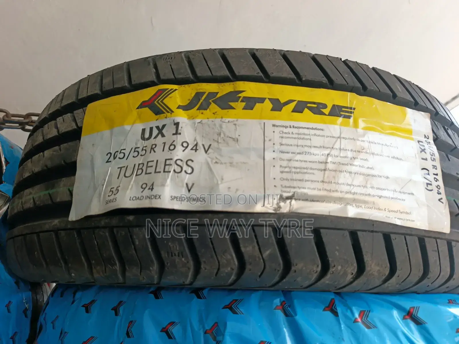 205/55/16 Jk Tyre