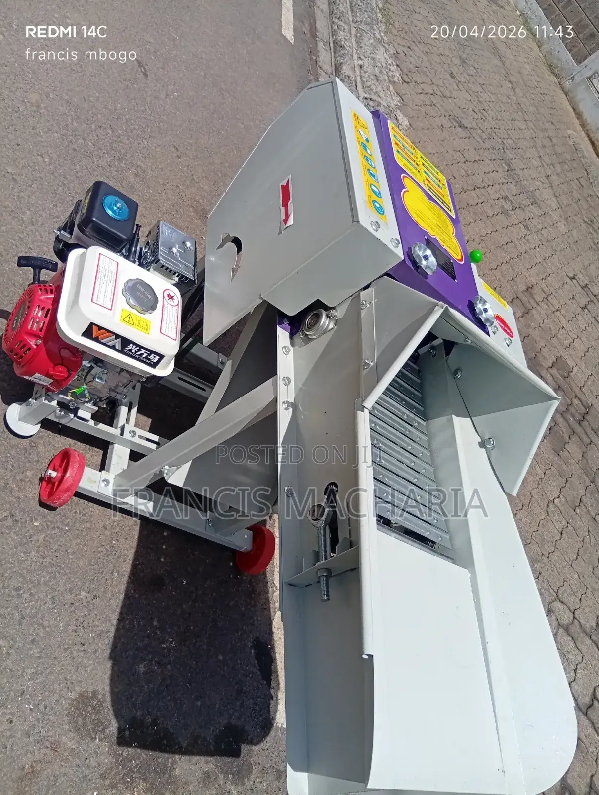 Durable High Speed /Chaff Cutter Chopping