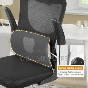 Office Seats; Ergonomic Office Chair With Flipping Arms