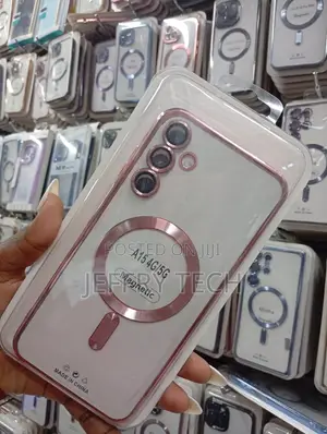 Silicone Case for the Samsung Galaxy A15 With Magsafe Compatibility.