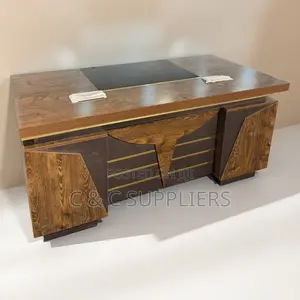 Office Desks; Modern Executive Office Desk for Directors - 140cm
