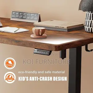 Office Desk; 1400mm Home Office Desk With Flexible Adjustbale Height