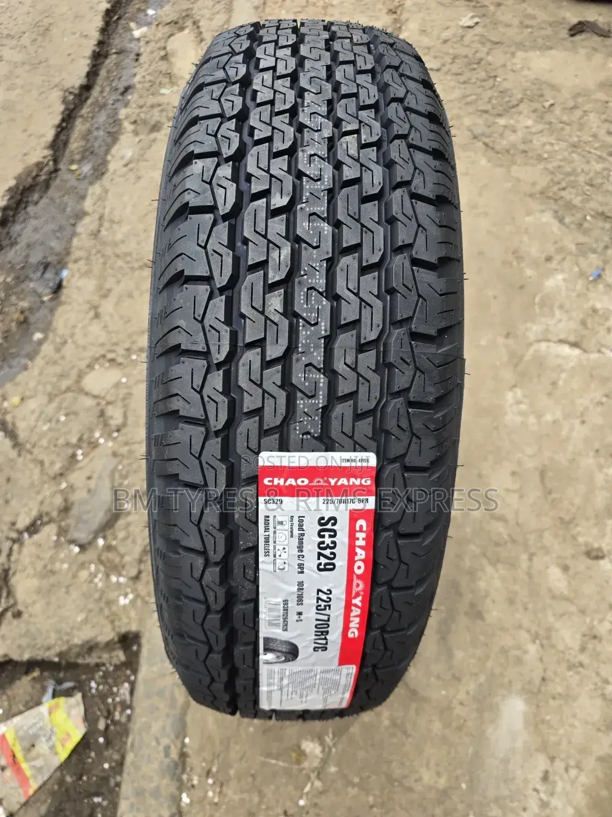 225 /70 R17 Chaoyang Tyres (Commercial)