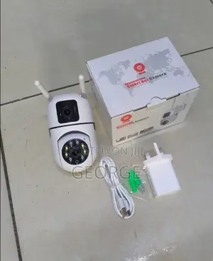Wall Mouted PTZ Dual Lens Camera V380 Bulb V380 Wifi Camera